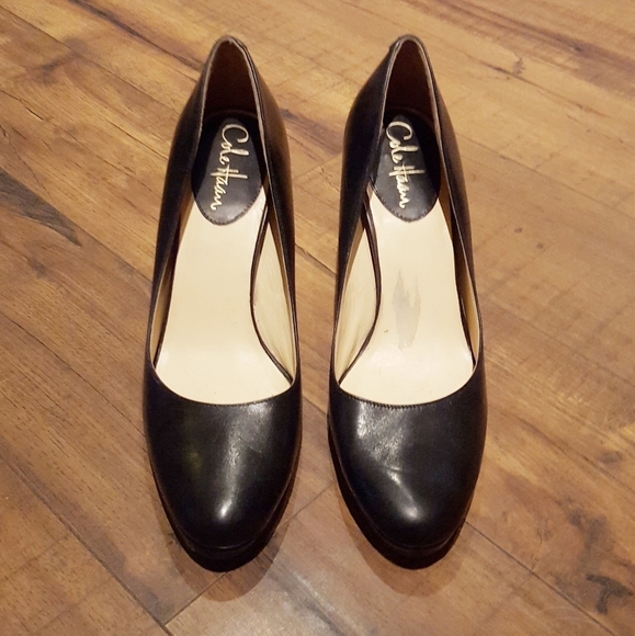 Cole Haan Black Nike Air Margot Heels - Picture 5 of 6